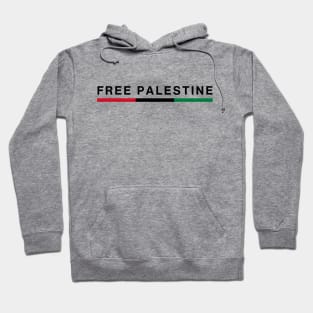 Free Palestine on Light Hoodie